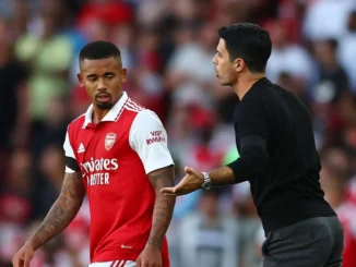 Gabriel Jesus Reveals He Was Made to Train Alone Before Arsenal Exit